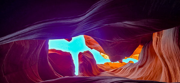 Canyon X slot canyon